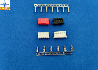 China Neigungs-Verbindungsstück-Pin Header Single Rowss UL94V-0 PA66 des Gold-grelles Terminal-2mm Material fournisseur